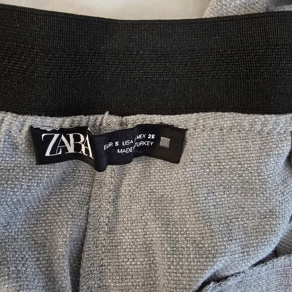 Zara Women's Gray Pants - Picture 7 of 9